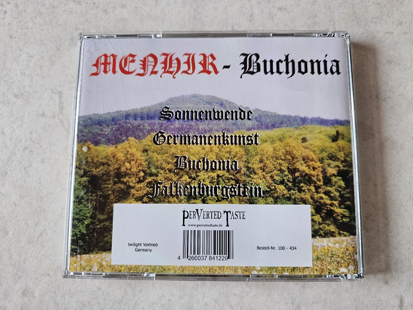 CD: Menhir  -  Buchonia – Usato da Schneisingen venduto da backstore24 1