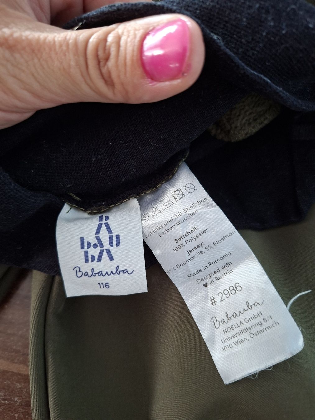 Pantaloni: Softshell Hose gr.116 Baubaa – Usato da Biberist venduto da Stylux01 2