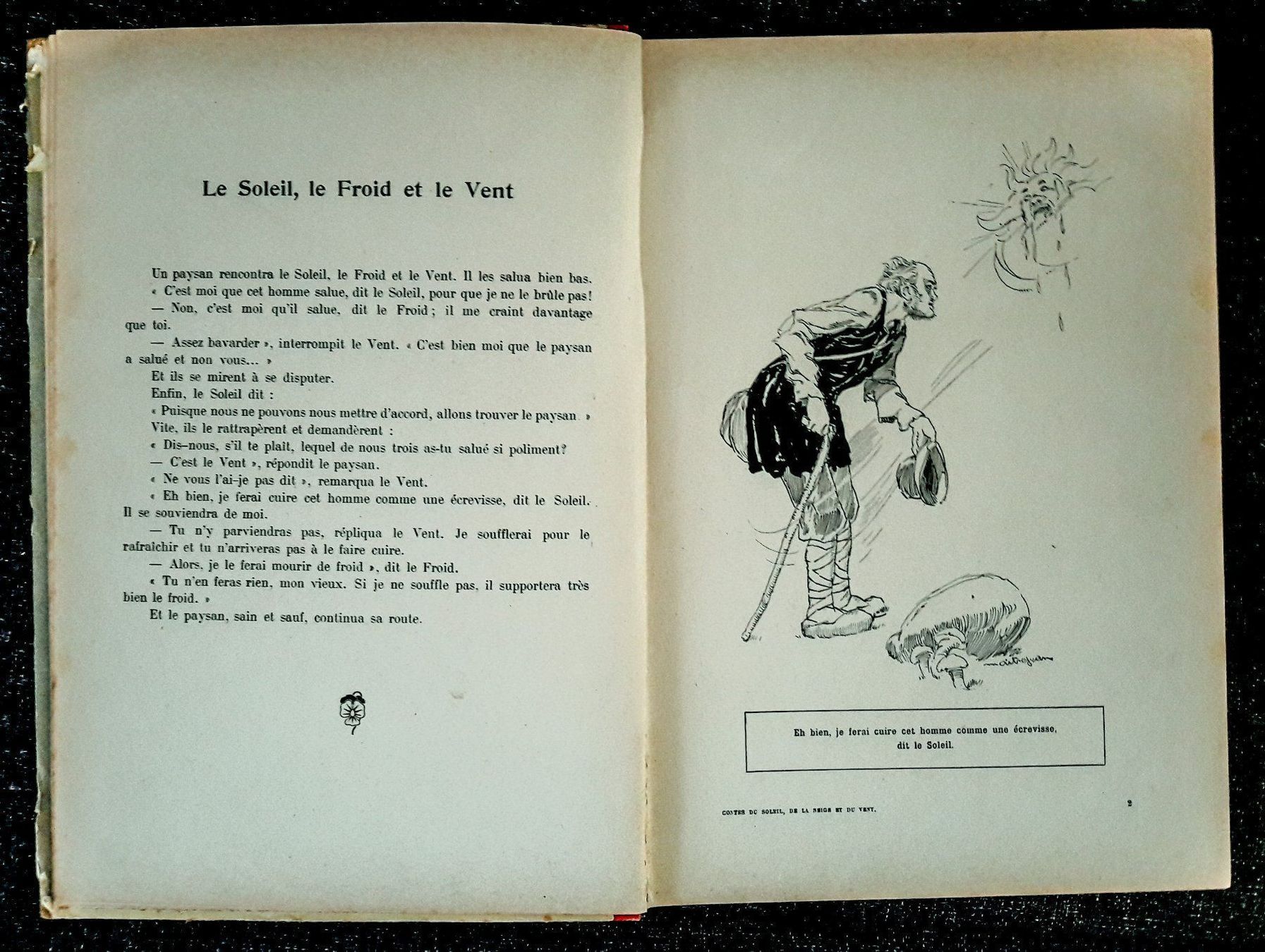 Bücher: Contes soleil neige vent Auroy 1924 – Gebraucht aus Tavannes von Nekosumi 6