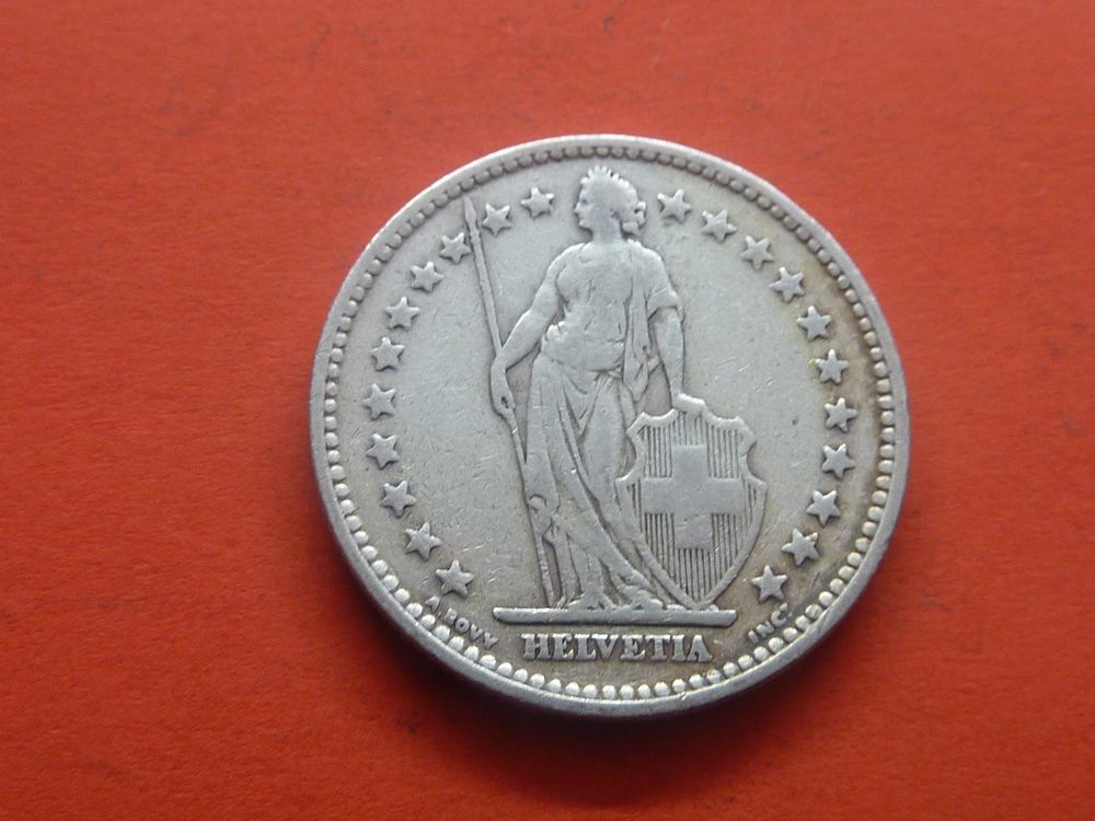 Tutti le monete: 2  Fr.  1911  Auflage 400`000 Stück. – Usato da Seon venduto da aee_7gpz 1