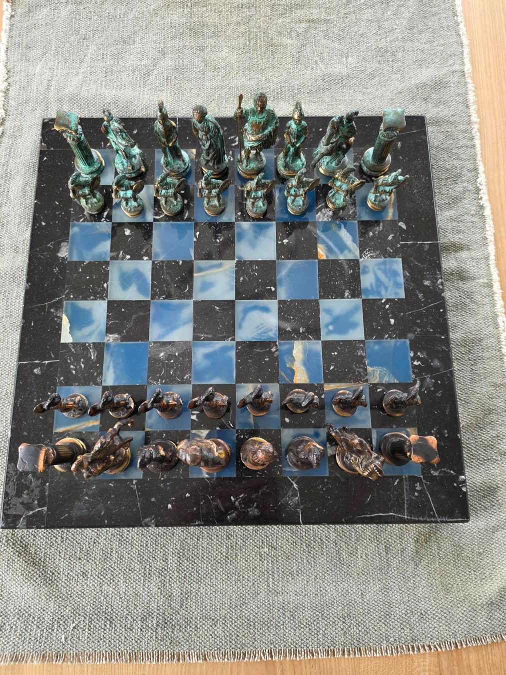 Giochi: Schachspiel mit griechischen Figuren – Usato da Melchnau venduto da han_k5xl