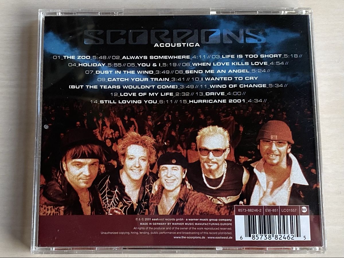 CDs: Scorpions - Acoustica - CD – Gebraucht aus Oberried Brienz von Chyara 1