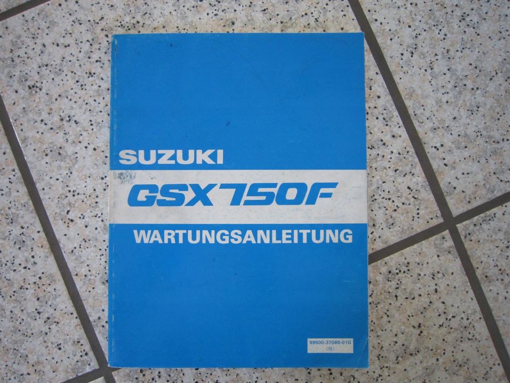 SUZUKI WERKSTATTHANDBUCH 1