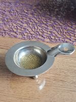 Teesieb mit Auffangschale Metall 2-teilig