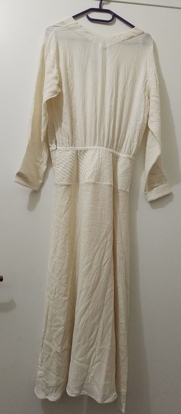 Massimo Dutti Vestiti: Robe Massimo Dutti Longue Beige Clair Taille XS/M Neuve – Nuovo (secondo la descrizione) da Niedergösgen venduto da Eva2410 2