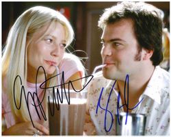 GWYNETH PALTROW & JACK BLACK -Grossfoto 20x25cm signiert COA