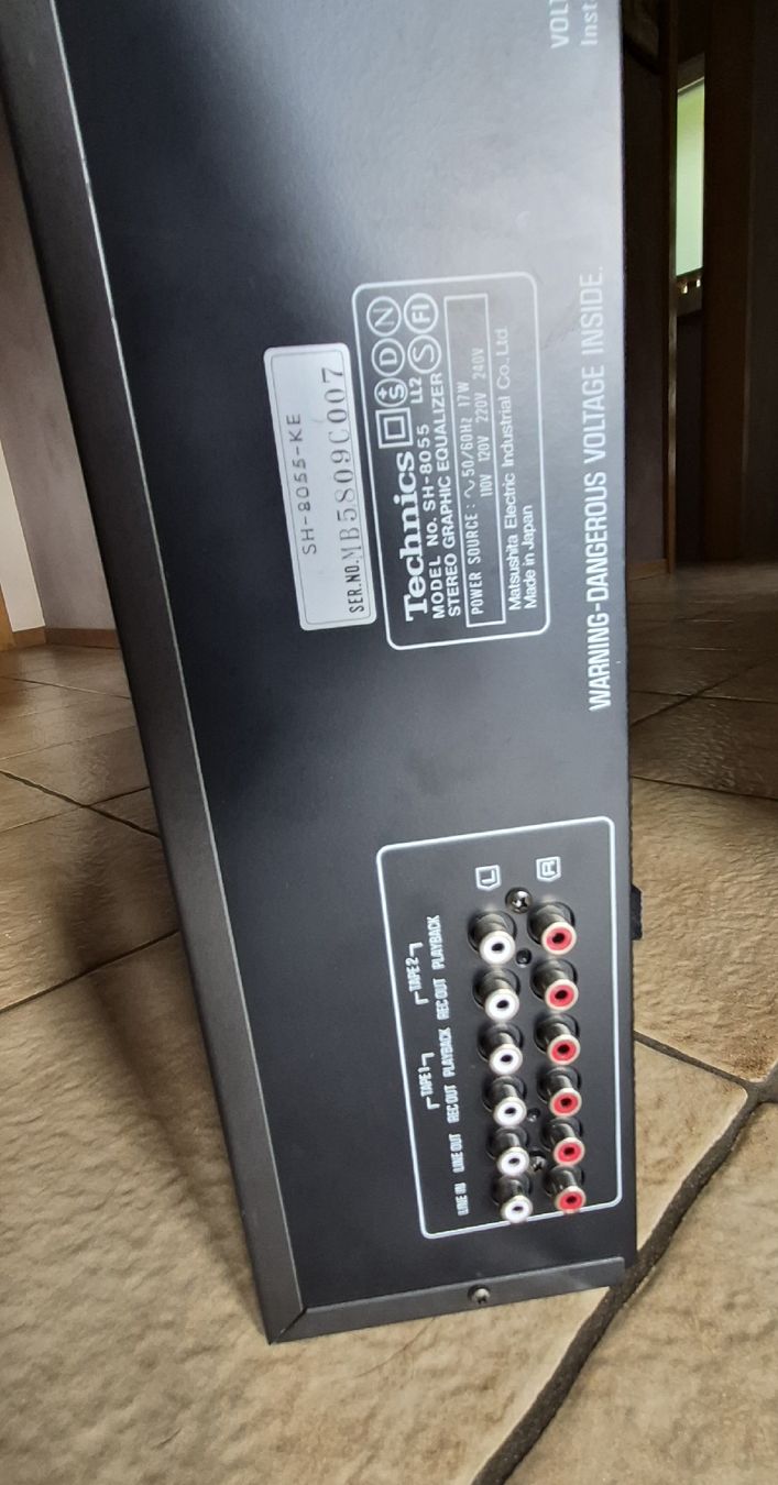Technics Equalizer: Equalizer Technics SH-8055 – Gebraucht aus Bex von kalibouli 4