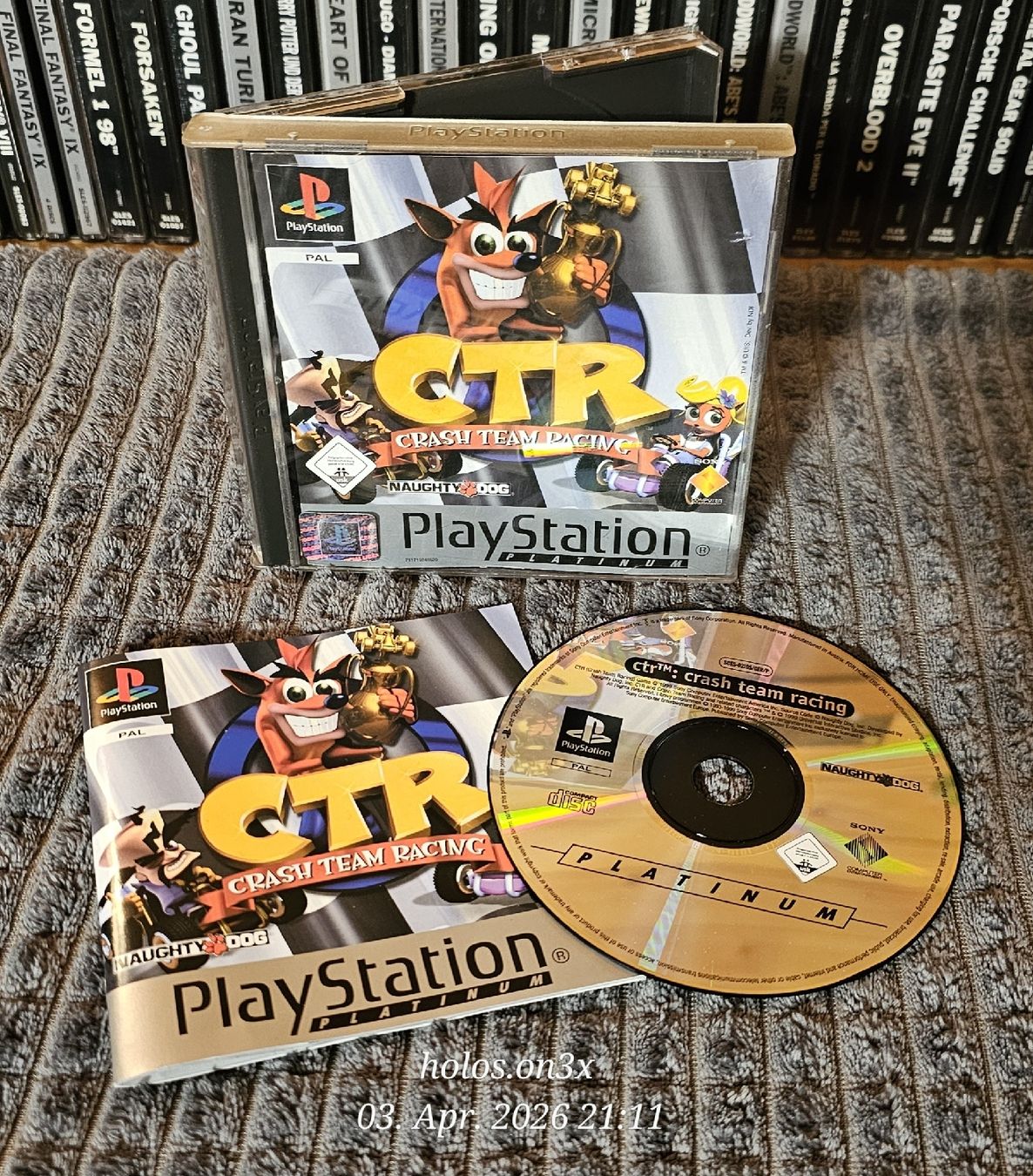 Sony Giochi: CTR CRASH TEAM RACING - PAL - DEUTSCH - NEUWERTIG – Usato da Ochlenberg venduto da on3x