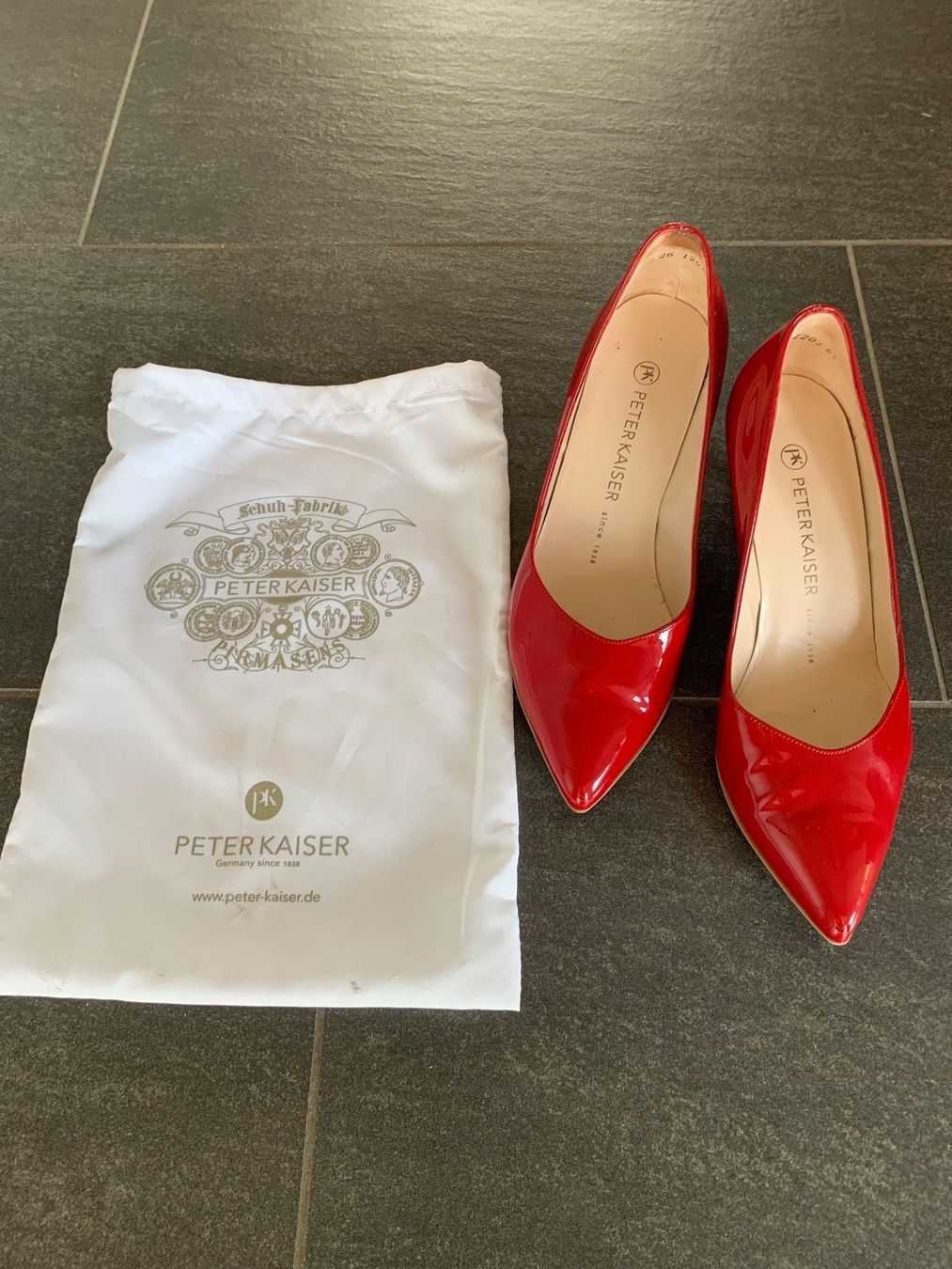 Scarpe da donna: Schuhe rot ‚Peter Kaiser‘ - Pumps – Usato da Sirnach venduto da Famisa