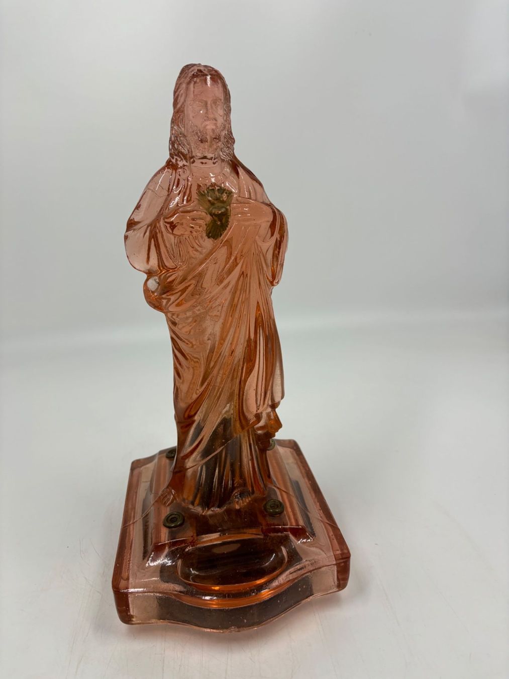 Carillon: Spieluhr, Jesus-Statue, Glasfigur – Usato da Schafisheim venduto da drehorgelmax