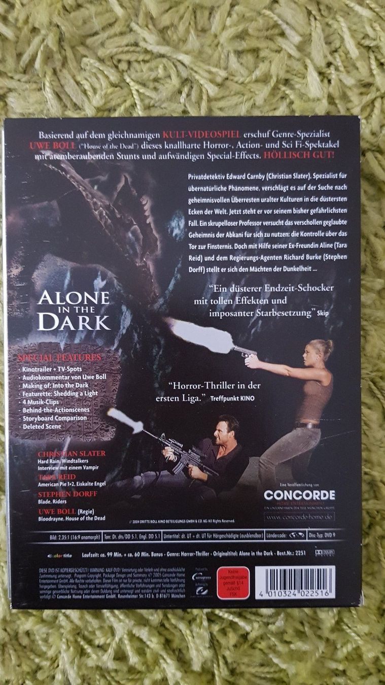 Tutti i DVDs: Alone in the Dark – Usato da Dornach venduto da Letizia1987 1