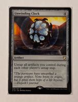 Abwicklungsuhr/Unwinding Clock MTG Karte