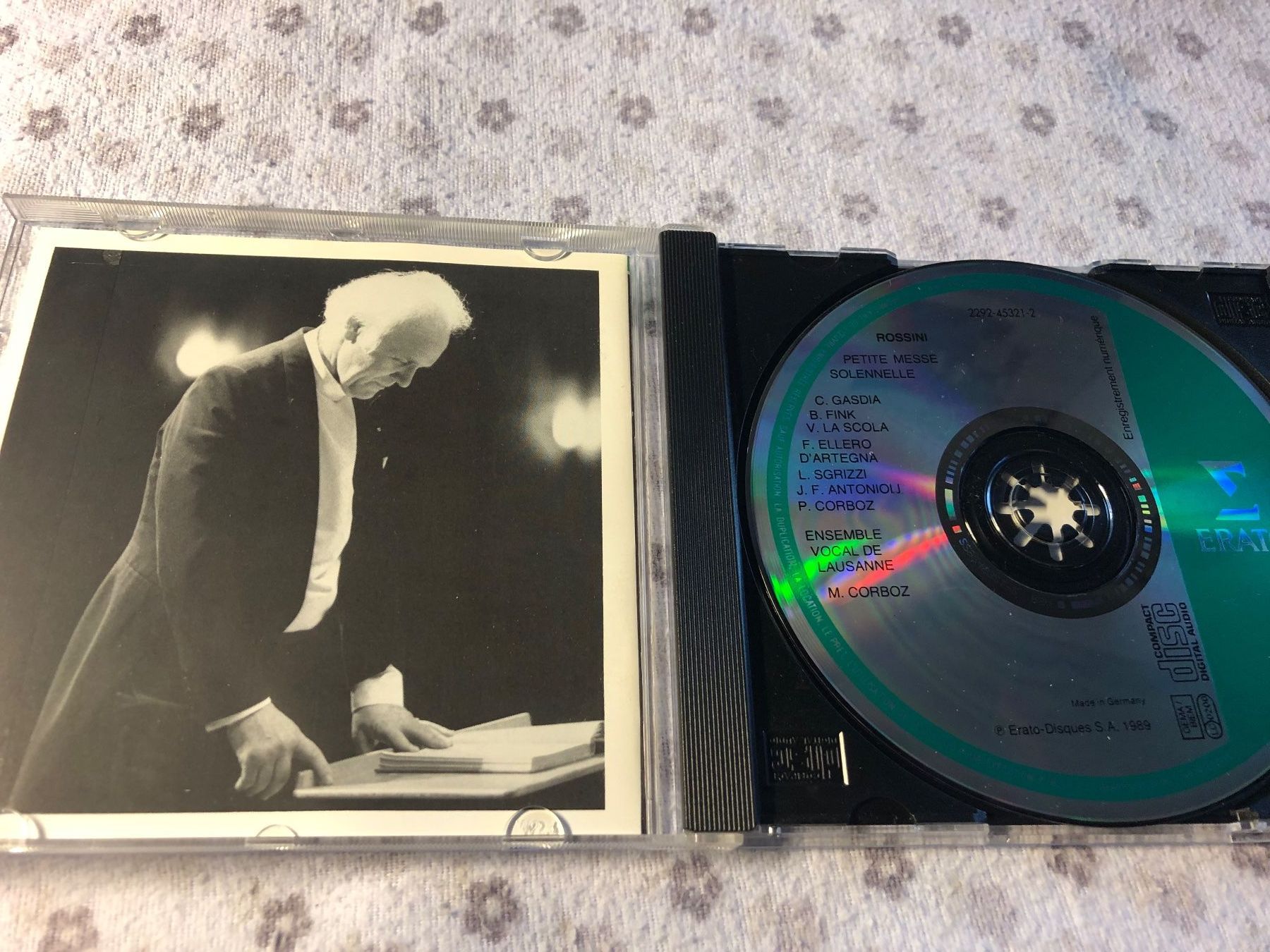 CD: Rossini: Petite Messe Solennelle, CD Corboz – Usato da Schübelbach venduto da Bemafaja 2