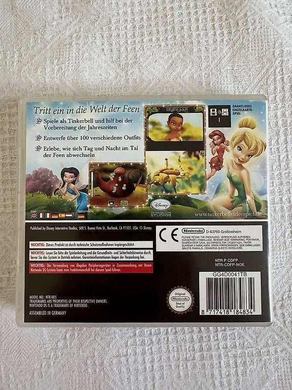 Jeux: TinkerBell Nintendo DS Spiel – D'occasion à Winterthur par adr1an 1