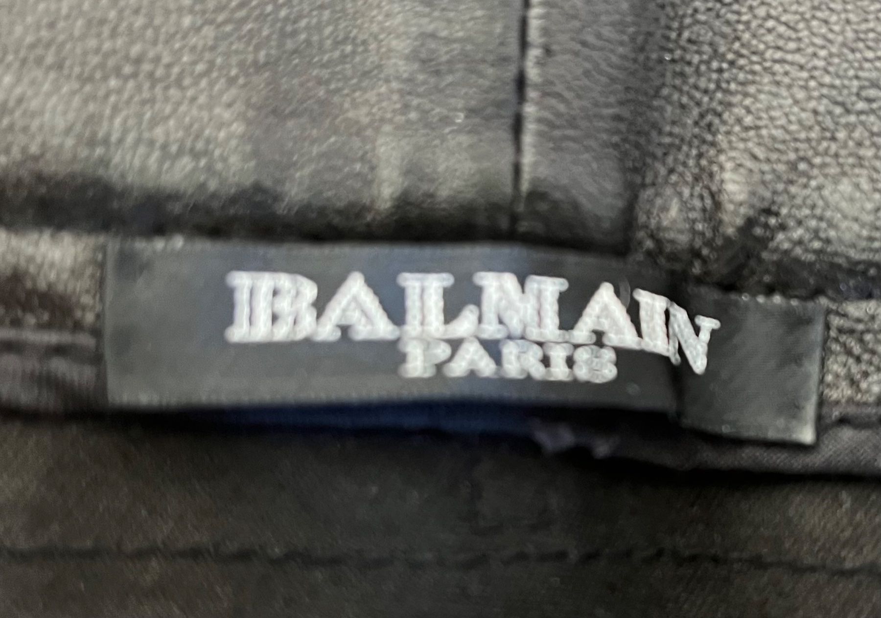 Pantaloni: Balmain, pantalon en cuir – Nuovo (secondo la descrizione) da Genève venduto da dachaw 3