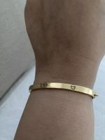 Massives 18K Goldarmband