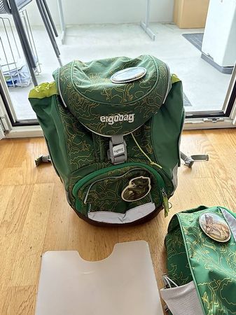 Ergobag Schulsack mit Turnsack Dinosaurier
