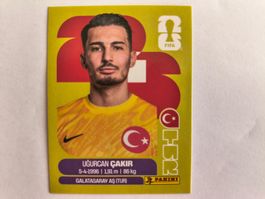 W Cup 2026 Turquie N° 2 çakir