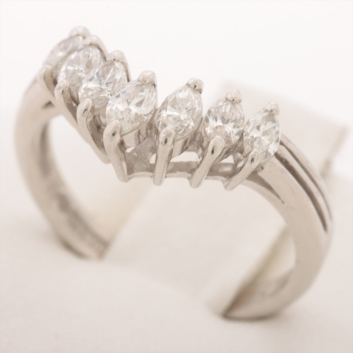 Anelli: Ring Diamonds 0.53 ct Platinum 900 4.1g – Usato da Carouge GE venduto da Watchaser