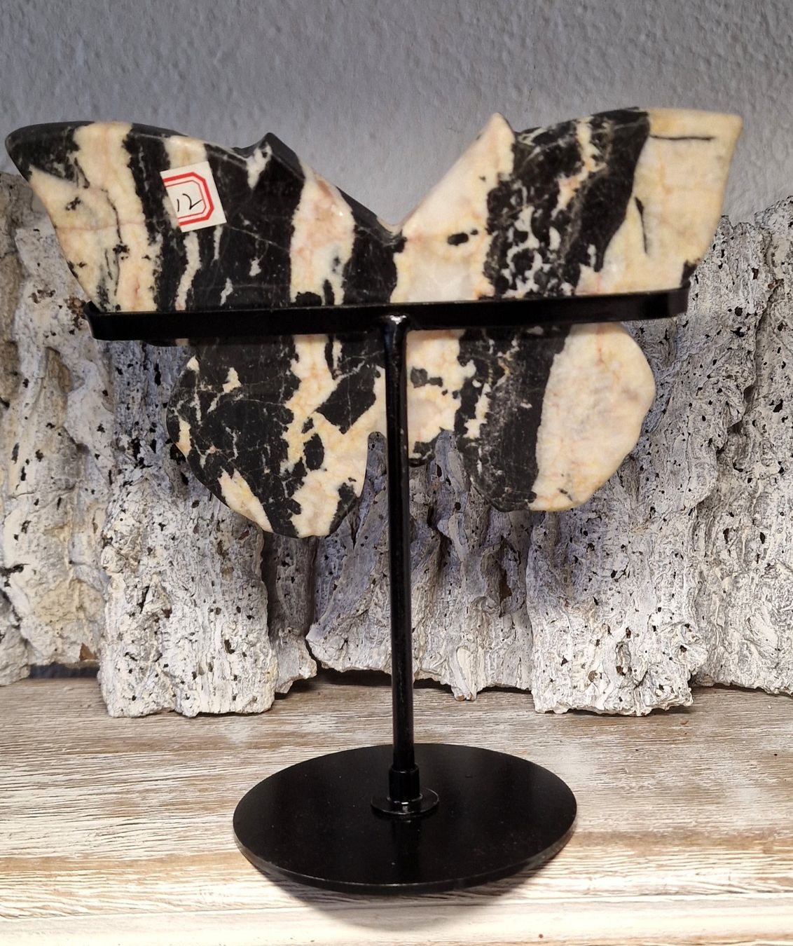 Minerali & Pietre curative: Skull Schmetterling aus Zebra Jaspis – Nuovo (secondo la descrizione) da Matzingen venduto da Shay_Crystalz 2