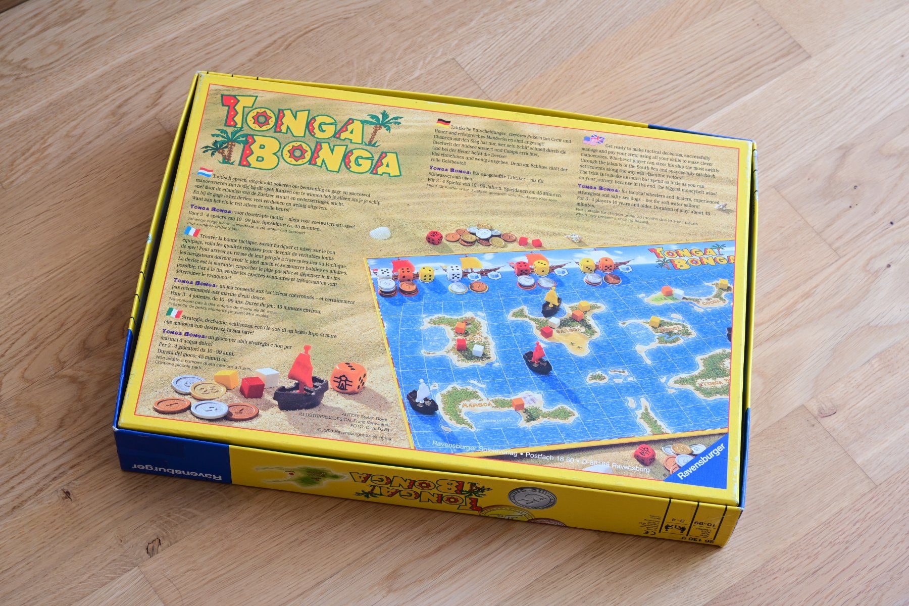 Ravensburger Giochi: Brettspiel Tonga Bonga – Nuovo (secondo la descrizione) da Scherz venduto da Neogeo5000 1