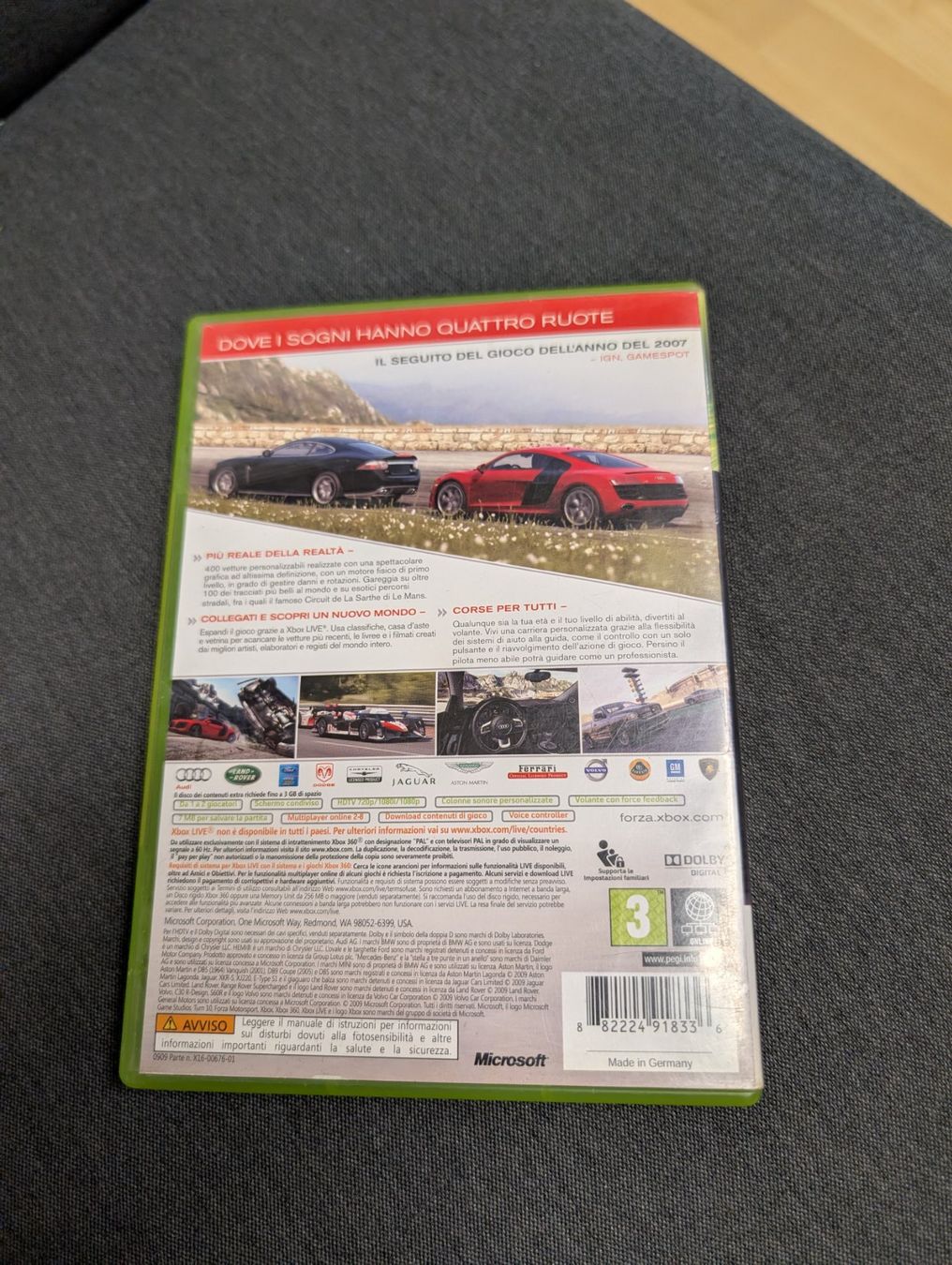 Giochi: Forza motorsport 3 Microsoft Xbox 360 – Usato da Giubiasco venduto da Ticinerd 1