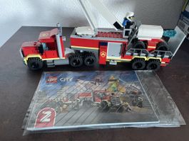 Lego City Feuerwehr LKW 60282 mit Anleitung guter Zustand