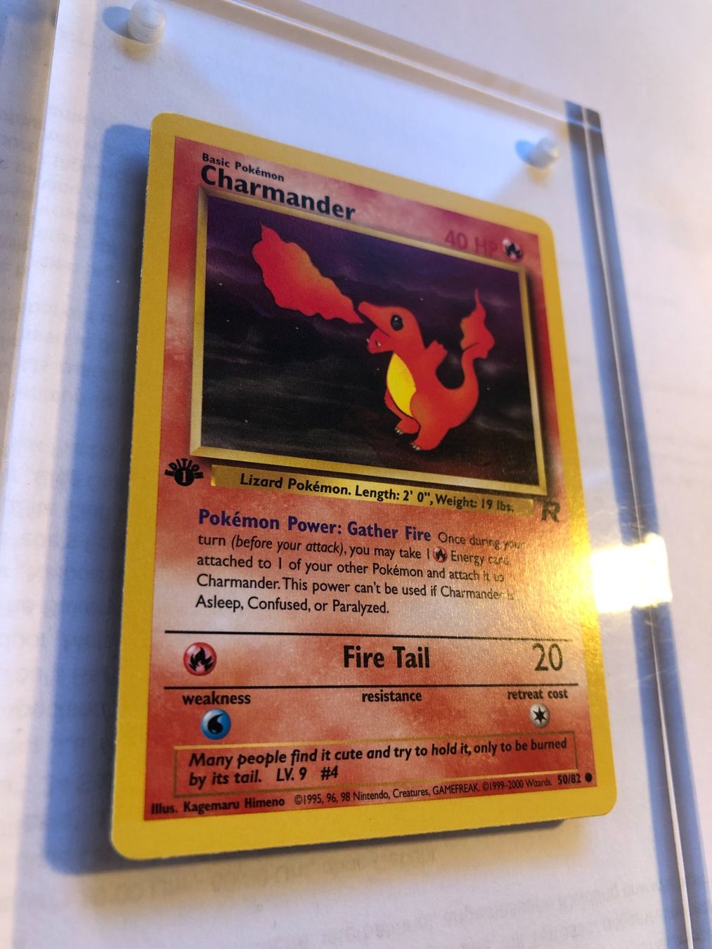 Sammelbilder & Trading cards: Charmander 1st Team Rocket - MINT - ab 1.- – Gebraucht aus Giubiasco von dan_pr8b 1