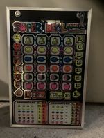 Spielautomat - Vorderseite - Glasscheibe