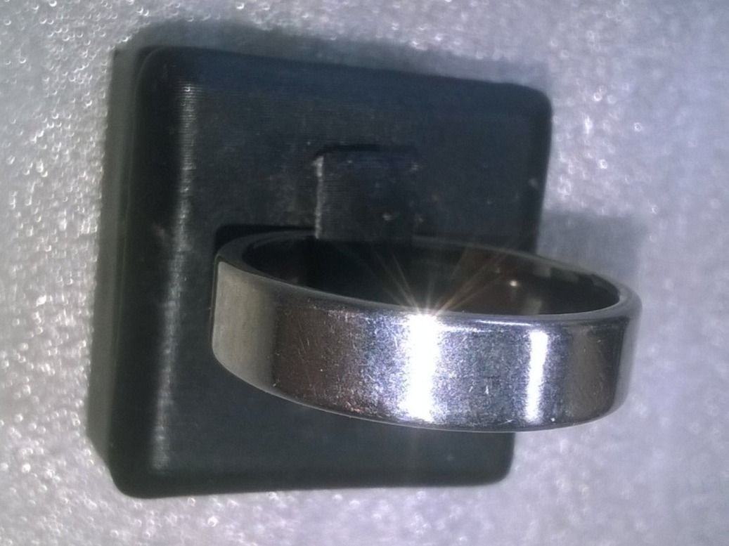 Anelli: RING EDELSTHAL,,,SILBER FARBE,,,GLANZIG – Nuovo (secondo la descrizione) da Basel venduto da bijoutrie_4