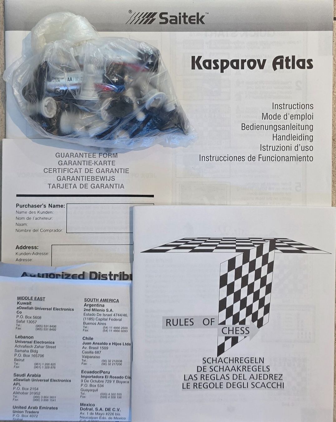 Giochi: Saitek Kasparov Atlas – Usato da Altendorf venduto da Keksicek 2