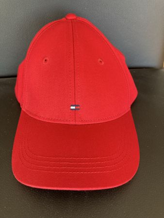 Tommy Hilfiger Cap, rot, neuwertig, Grösse OS, Top!