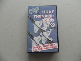 VHS Kunstflug Staffel USA USAF Thunderbirds F 16 Falcon
