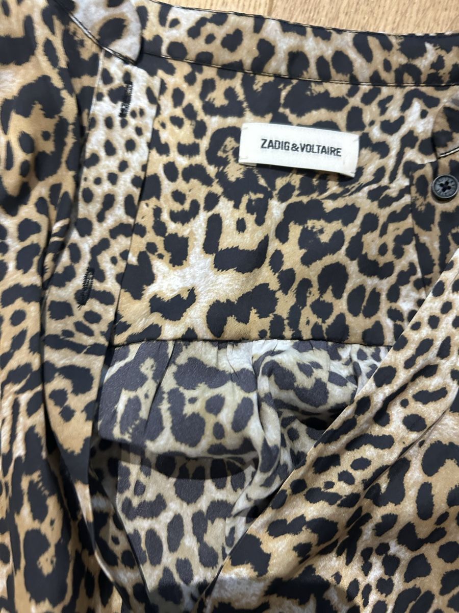 Zadig & Voltaire Vestiti: Zadig & Voltaire Leopard Print Dress - Size Medium! – Nuovo (secondo la descrizione) da Veyrier venduto da aliyag 4