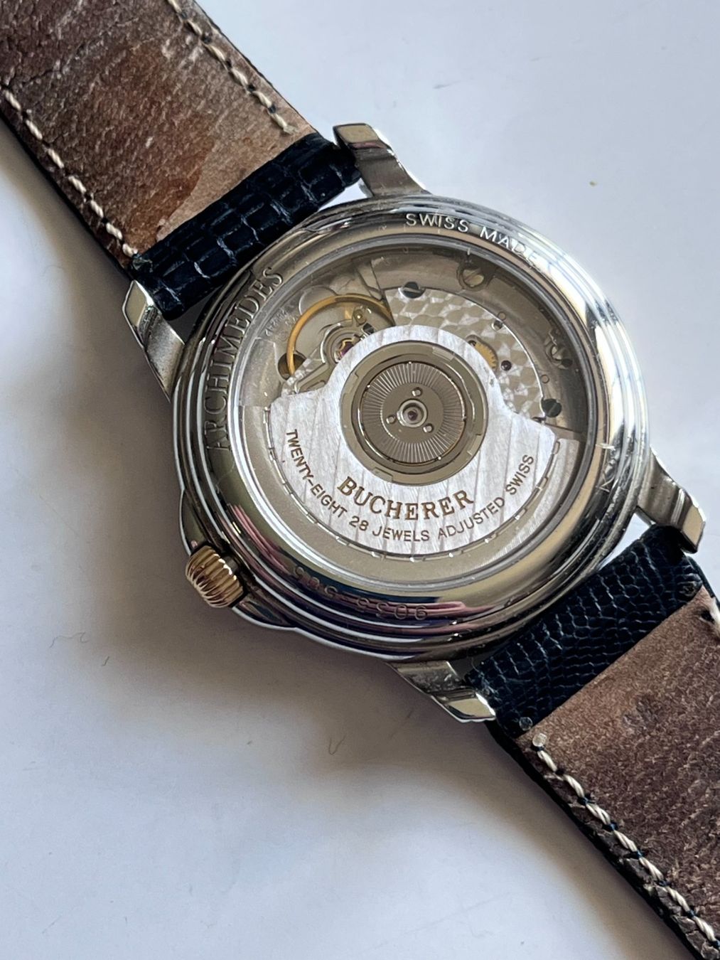 Bucherer Orologi: Bucherer Archimedes Reserve de Marche Automatic – Usato da Worblaufen venduto da chronyves 2