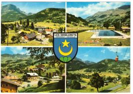 Les Diablerets - 4 Bild AK