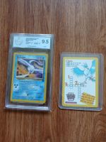 9,5 Pokémon Karte 2000 Articuno mit extra Karte