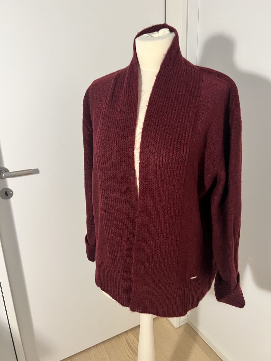 More & More Giacche: More & More Strickjacke, Grösse 42, Weinrot! – Usato da Zürich venduto da Marianne72