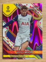 Soccer Mikey Moore RC 214/250 PINK LAVA LIMITED Topps 2025