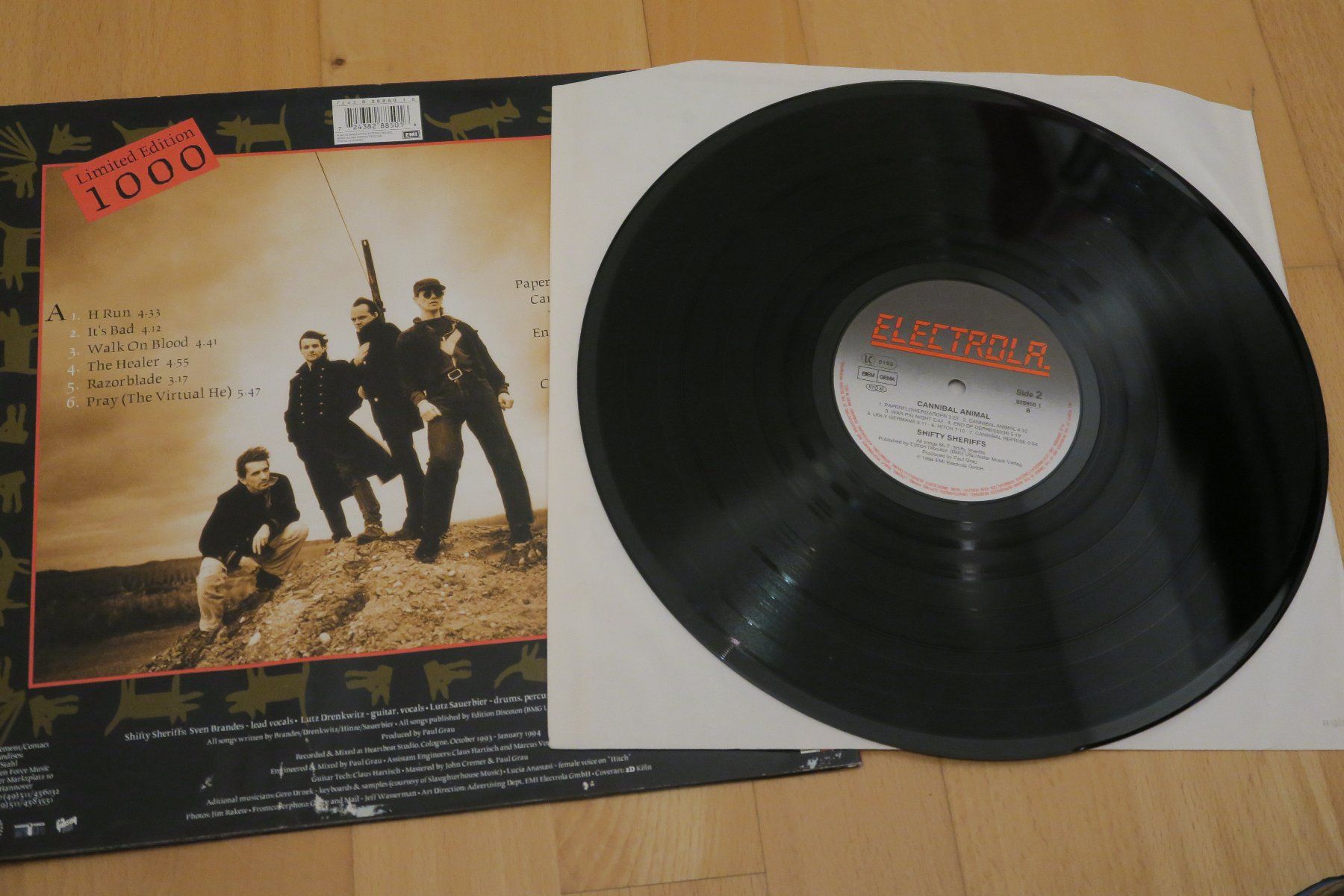 Dischi in vinile: Shifty Sheriffs – Cannibal Animal – Usato da Thun venduto da Karibu70 3