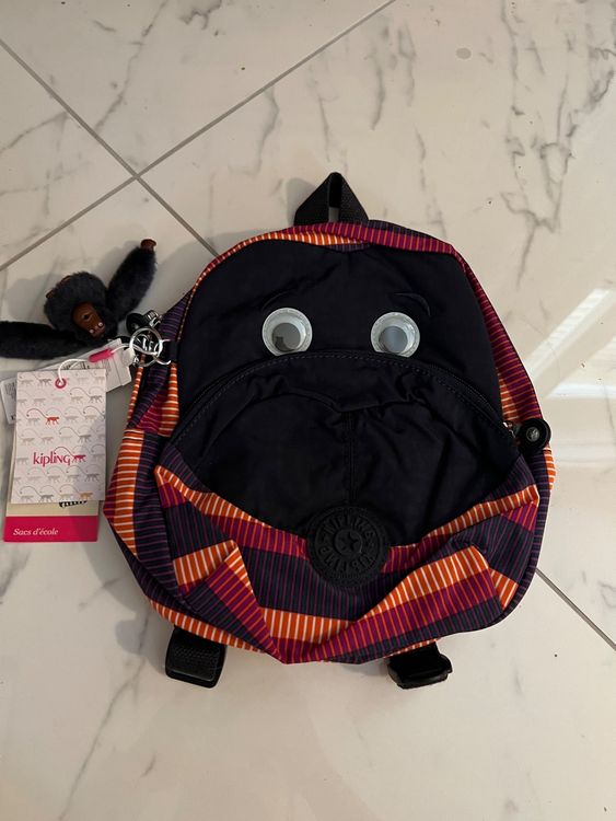 Kipling petit sac dos enfant kleiner Kinder Rucksack Neu f