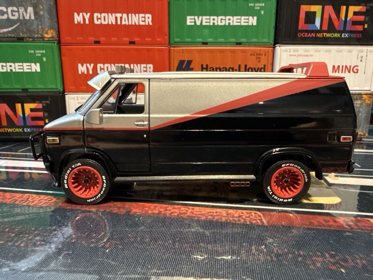 GMC Modellini d'auto: A-Team Van 1983 GMC Vandura! – Usato da Basel venduto da Zomeg 4