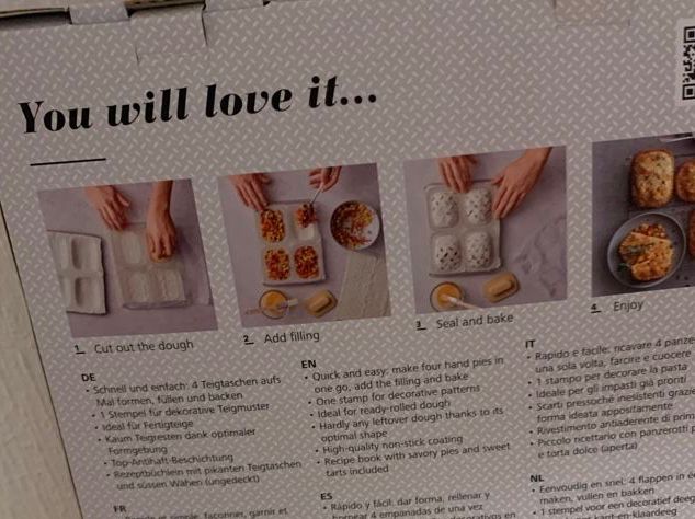 Backformen: Betty Bossi Pastry Pocket Maker – Neu (gemäss Beschreibung) aus Prilly von Sissi_1009 6