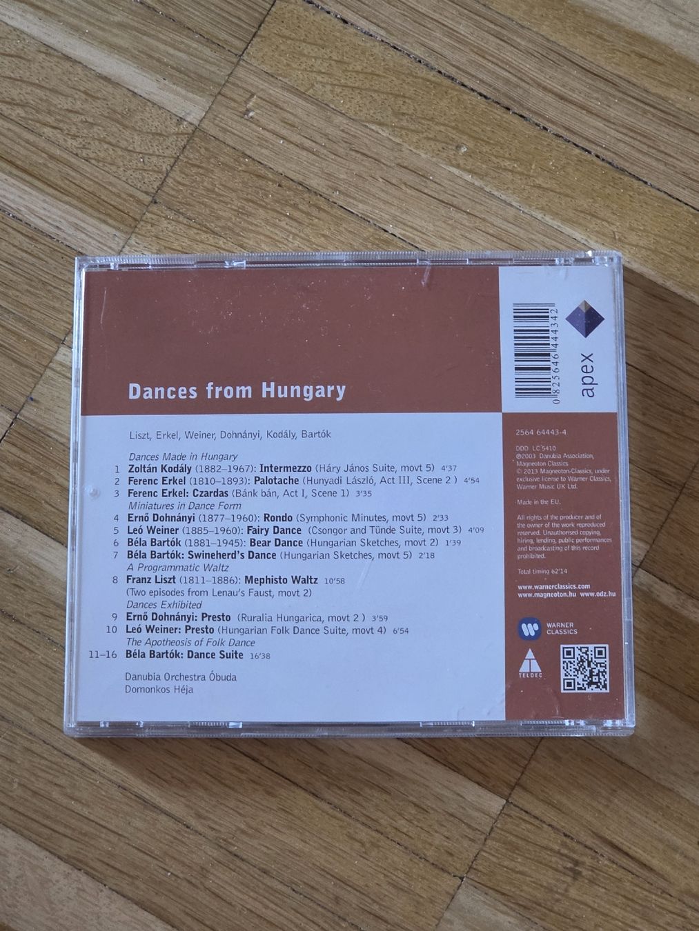 CDs: CD: Dances from Hungary – Gebraucht aus Aesch BL von immon 1