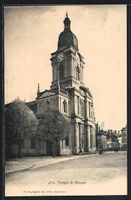 AK Morges, L'Église, 1905