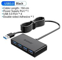 USB-3.0 / 4 Port Hub mit 1.5m Kabel