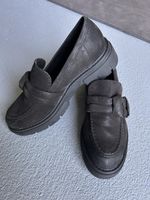 Halbschuhe / Slipper / Loafer Marco Tozzi Gr. 39, schwarz