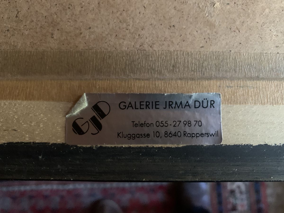 Foto & Immagini: Hundertwasser-Kunstdruck, mit schönem Rahmen – Usato da Dussnang venduto da pml253 6