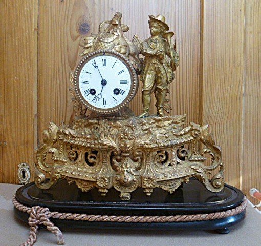 Orologi da terra & Orologi da parete: Antike Kamin / Standuhr Läuft Genau – Usato da Effretikon venduto da Heimstudio