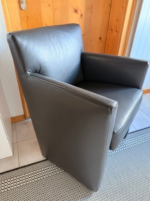 Fauteuils: Sessel / Esstisch-Sessel Leder – D'occasion à Heiden par miriamj 2